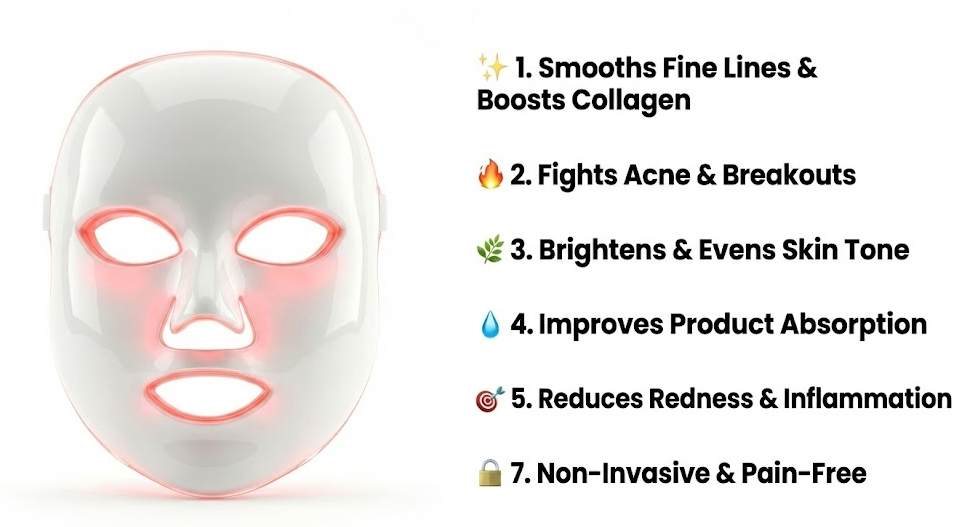 LumiDerm Pro™ Rechargeable LED Light Therapy Mask